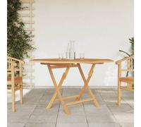 Vidaxl Folding Garden Table 110X110X75 Cm Solid Wood Teak