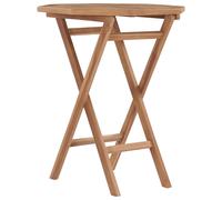 Folding Garden Table Outdoor Table Patio Picnic Table Solid Teak Wood vidaXL