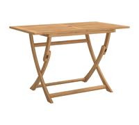 vidaXL Folding Garden Table Outdoor Table Patio Dining Table Solid Wood Acacia