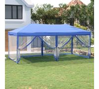 Folding Party Tent with Sidewalls Pavilion Marquee Multi Colours/Sizes vidaXL