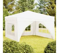 (white, 291 x 291 x 245 cm) vidaXL Folding Party Tent&Sidewall Camping Gazebo Multi Colours Multi Sizes