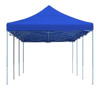 Garden Furniture Set Folding Pop-up Party Tent 3x9 m Blue