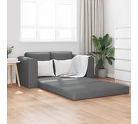 vidaXL Folding Sofa Bed Dark Grey 148 x 71 x 83 cm Fabric