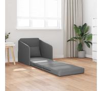 vidaXL Folding Sofa Bed Dark Grey 65 x 80 x 83 cm Fabric