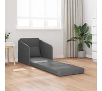 vidaXL Folding Sofa Bed Dark Grey 65 x 80 x 83 cm Fabric