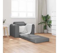 Folding Sofa Bed Dark Grey 98 x 71 x 83 cm Fabric