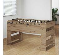 vidaXL Foosball Table Artisan Oak 146.5 x 74 x 85 cm Engineered Wood