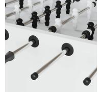 vidaXL Foosball Table Bearings 10 pcs Black 3 x 3 x 2.1 cm PP