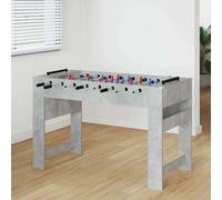 vidaXL Foosball Table Concrete Grey 125 x 60.5 x 80 cm Engineered Wood