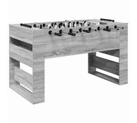 vidaXL Foosball Table Grey Sonoma 146.5 x 74 x 85 cm Engineered Wood