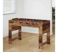vidaXL Foosball Table Old Wood 125 x 60.5 x 80 cm Engineered Wood