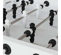 vidaXL Foosball Table Players 24 pcs Black and White HIPS