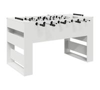 vidaXL Foosball Table White 146.5 x 74 x 85 cm Engineered Wood