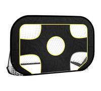 vidaXL Football Goal Net with Target 120x80x80 cm Polyester Soccer Goal Net