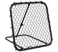 vidaXL Football Rebounder, Adjustable Kickback Target Goal for Soccer, Football
