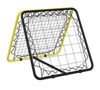 vidaXL Football Rebounder, Double Side Adjustable Kickback Target Goal, Football