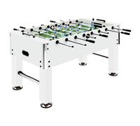 vidaXL Football Table Steel 60 kg 140x74.5x87.5 cm White