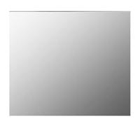 vidaXL Frameless Mirror 70x50cm Glass Perspex Wall Mirror Sheet Makeup Studio