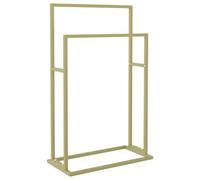 (gold, 48 x 24 x 78.5 cm) vidaXL Freestanding Towel Rack Iron Towel Holder Multi Colours 78.5/79 cm