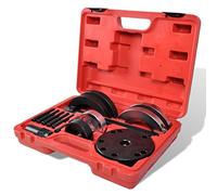 vidaXL Front Wheel Bearing Tools 72mm Spindle Plate Bolt Garage Equipment