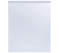 vidaXL Frosted Blinds Pattern Privacy Window Film - Decorative PVC Tint for Home and Office, Easy DIY Application, Static Cling, 45x500 cm