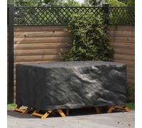 vidaXL Furniture Cover Plain Black 172 x 113 x 73 cm 210D