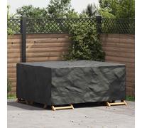 vidaXL Furniture Cover Plain Black 200 x 160 x 70 cm 210D