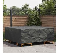 vidaXL Furniture Cover Plain Black 200 x 200 x 90 cm 420D