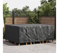 vidaXL Furniture Cover Plain Black 240 x 190 x 90 cm 420D