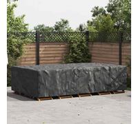 vidaXL Furniture Cover Plain Black 305 x 190 x 85 cm 210D