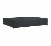 vidaXL Furniture Cover Plain Black 350 x 260 x 90 cm 210D