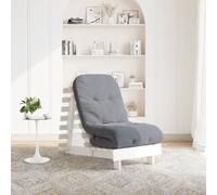 Futon Sofa Bed with Mattress Bedroom Floor Bed Couch Solid Wood Pine vidaXL