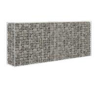 vidaXL Gabion Basket Galvanised Steel 85x30x200 cm