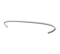vidaXL Gabion Hooks 50 Pcs Galvanised Steel 50cm, Silver