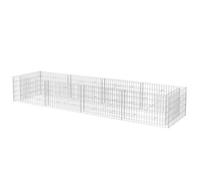 Vidaxl Gabion Raised Bed Steel 360X90X50 Cm