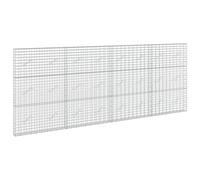 vidaXL Gabion with 3.5 mm Wire and 5x10 cm Mesh 400x10x150 cm