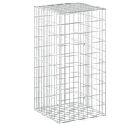 vidaXL Gabion with 5 mm Wire and 5x10 cm Mesh 50x50x100 cm