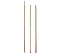 vidaXL Telescopic Tent Pole with Length of 170-255 cm Galvanised Steel UK NEW