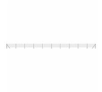 vidaXL Wire Mesh Fence Anthracite 0.8x25 m Galvanised Steel