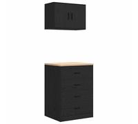 Garage Cabinets Engineered Wood Cabinet Garage Storage Cabinet vidaXL