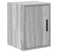 vidaXL Garage Wall Cabinet Grey Sonoma Engineered Wood cabinet