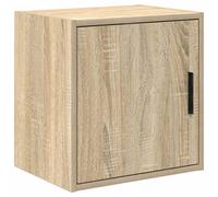vidaXL Garage Wall Cabinet Sonoma Oak Engineered Wood