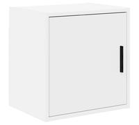 vidaXL Garage Wall Cabinet White Engineered Wood