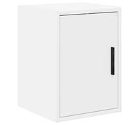 vidaXL Garage Wall Cabinet White Engineered Wood cabinet garage wall cupboard