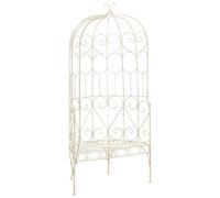 Vidaxl Garden Bench 95 Cm Iron Antique White