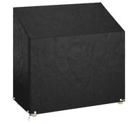 vidaXL Garden Bench Cover Outdoor Furniture Cover Patio 8 Eyelets Polyethylene