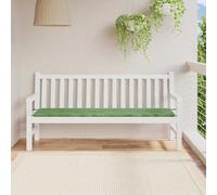 vidaXL Garden Bench Cushion Floral Green 180 x 50 x 4 cm Oxford fabric