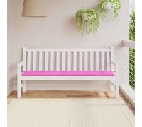 vidaXL Garden Bench Cushion Pink 180 x 50 x 4 cm Oxford fabric