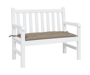 vidaXL Garden Bench Cushion Taupe 39.4x19.7x2.8 Oxford Fabric