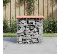 vidaXL Garden Bench Gabion Design 43x44x42 cm Solid Wood Douglas